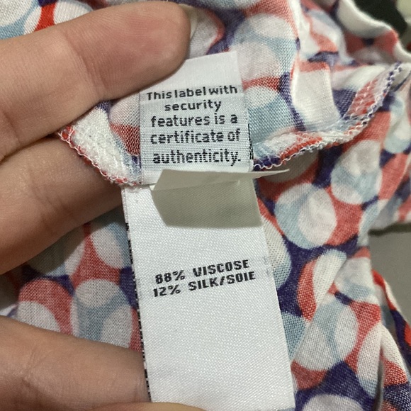 ❌SOLD❌Diane Von Furstenberg Denisha Spotted Print Hooded Romper🤍💙 - Picture 14 of 15